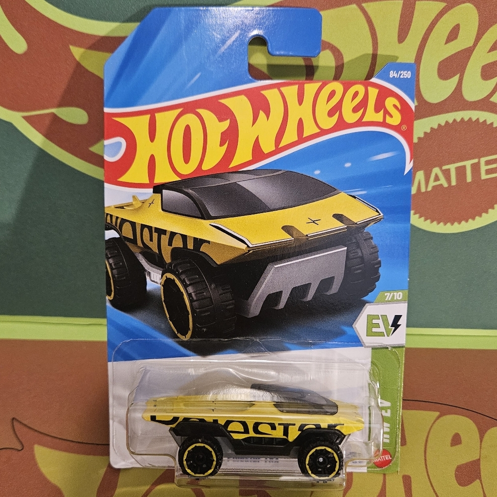 HotWheels Polestar TRX Yellow and Black Truck